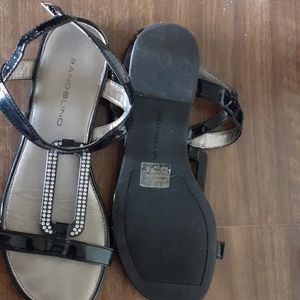 Nine west shoes Bandolino 6m black shimmer